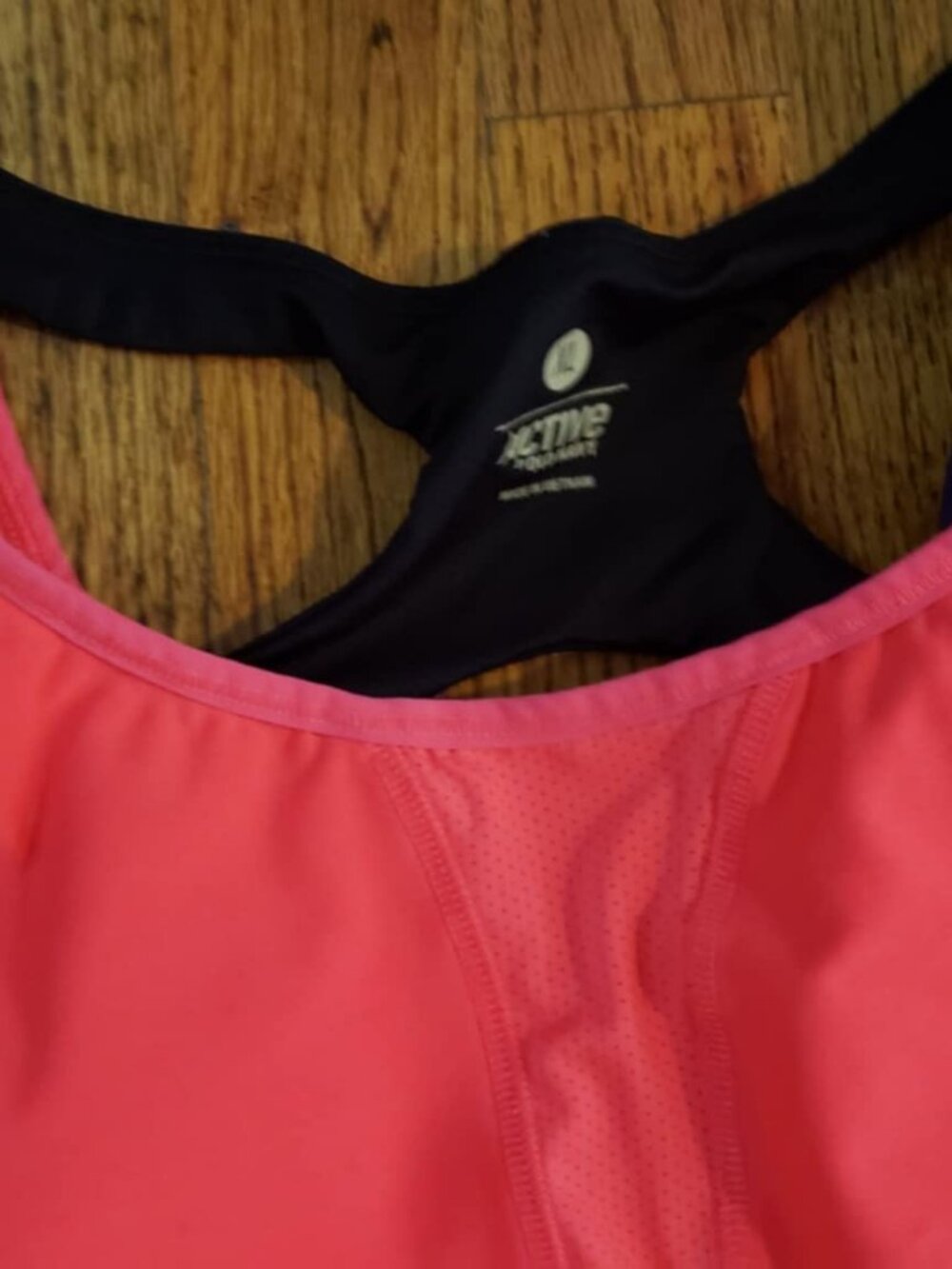 ACTIVE by OLD NAVY SPORTS BRAS BRAND NEW PURPLE BLACK AND CORAL XL - Picture 5 of 6